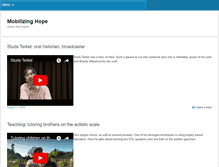 Tablet Screenshot of mobilizinghope.com
